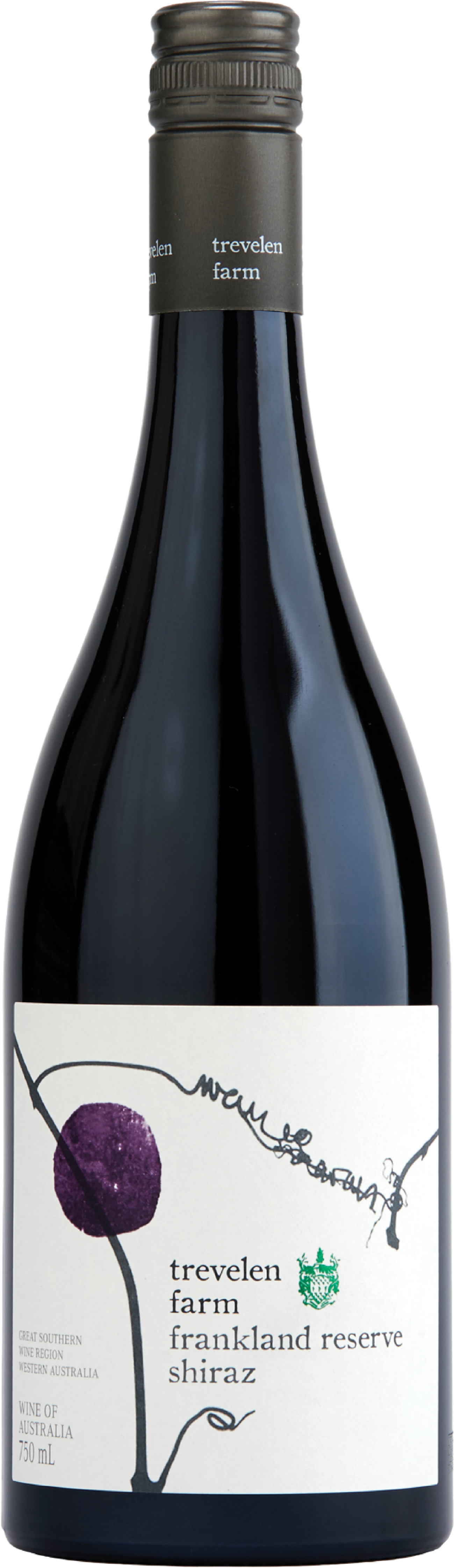 Trevelen Farm Frankland Reserve Shiraz 2021 Great Southern